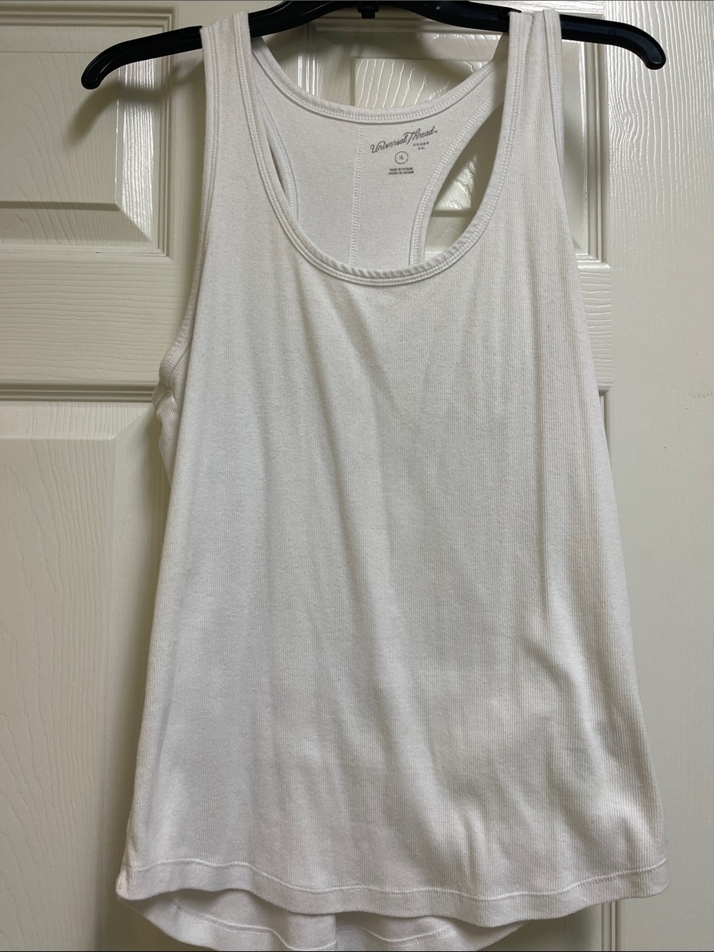 Universal Thread White Racerback Tank Top